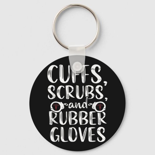 Abschreckung RN-Gefängnis Krankenpflege medizinisc Schlüsselanhänger (Vorderseite)