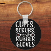 Abschreckung RN-Gefängnis Krankenpflege medizinisc Schlüsselanhänger (Vorderseite)