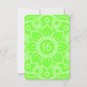 Abschreckungsgesetz für die Attraction Emotion Car Einladung (Rückseite)