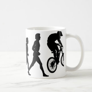 Abschüssige Evolution Kaffeetasse