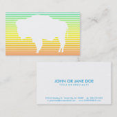 Abschwellen Visitenkarte (Vorne/Hinten)