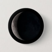 Abschwindender Halbmond Button (Vorderseite)