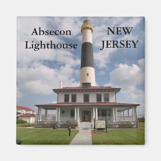 Absecon Lighthouse, New Jersey Magnet (Vorne)