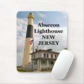 Absecon Lighthouse, New Jersey Mousepad (Mit Mouse)