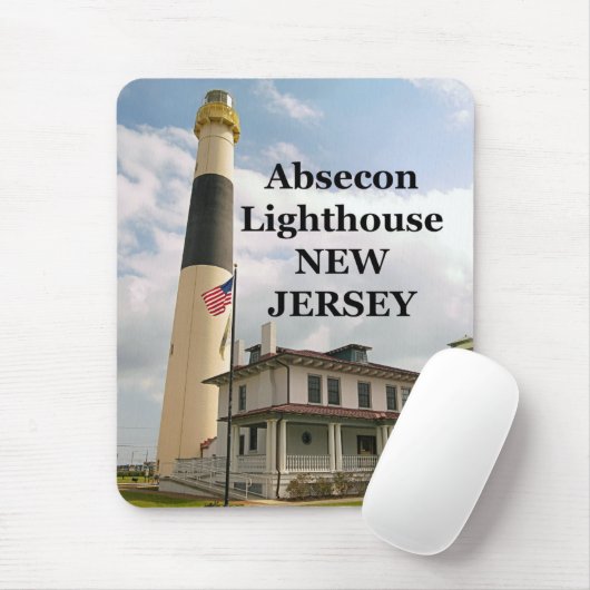 Absecon Lighthouse, New Jersey Mousepad (Mit Mouse)