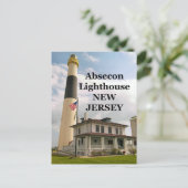 Absecon Lighthouse, New Jersey Postcard Postkarte (Stehend Vorderseite)