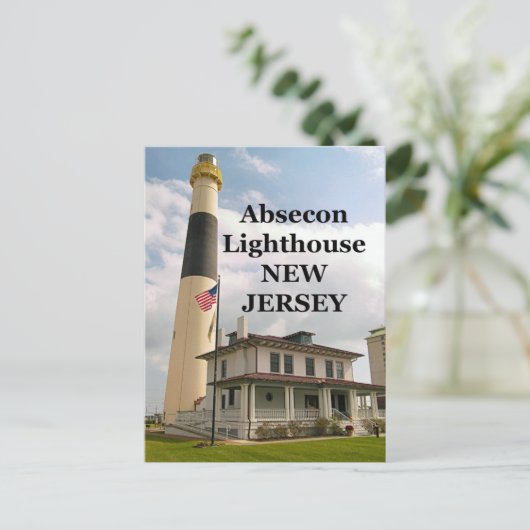 Absecon Lighthouse, New Jersey Postcard Postkarte (Stehend Vorderseite)