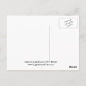 Absecon Lighthouse, New Jersey Postcard Postkarte (Rückseite)