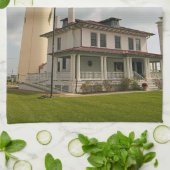 Absecon Lighthouse, New Jersey Teetuch Geschirrtuch (Gefaltet)