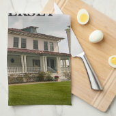 Absecon Lighthouse, New Jersey Teetuch Geschirrtuch (Viertel Falte)