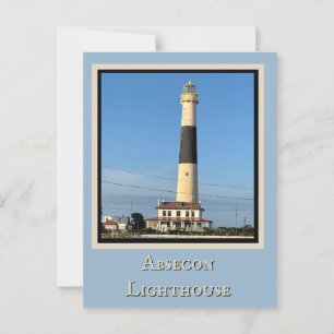 Absecon Lighthouse Postcard Postkarte
