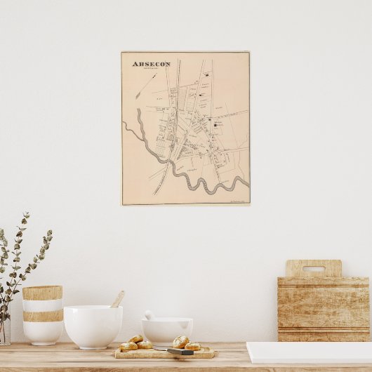 Absecon, New Jersey Poster (Küche)