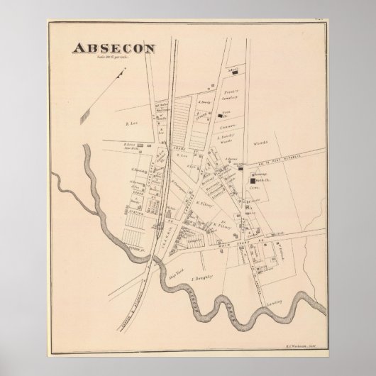 Absecon, New Jersey Poster (Vorne)