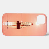 Absegeln benutzerdefinierter Monogramm-Hüllen Case-Mate iPhone Hülle (Rückseite (Horizontal))