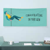 Abseilen Banner (Messe)