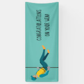 Abseilen Banner (Vertikal)