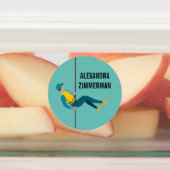 Abseilen Etiketten (Befestigt)