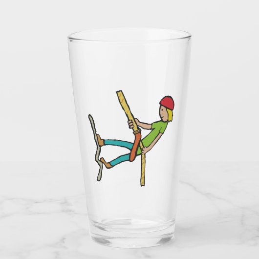 Abseilen Glas (Vorderseite)