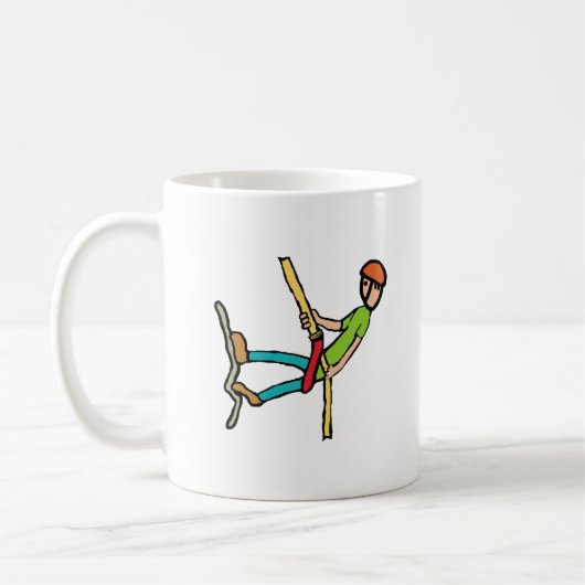 Abseilen Kaffeetasse (Links)