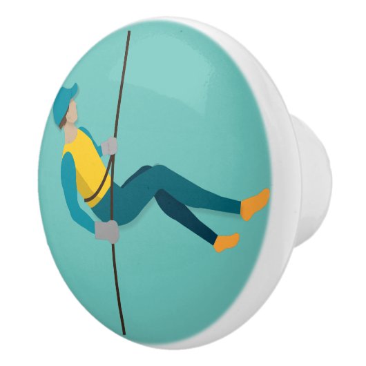 Abseilen Keramikknauf (Rechts)