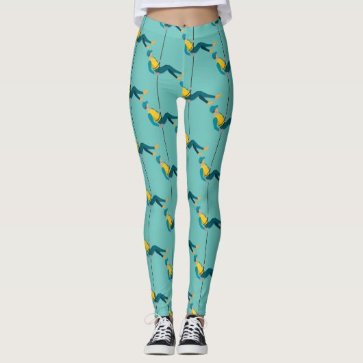 Abseilen Leggings (Vorderseite)