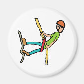 Abseilen Magnet (Vorne)