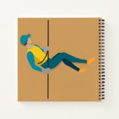 Abseilen Notizblock (Rückseite)