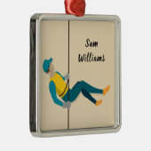 Abseilen Ornament Aus Metall (Rechts)