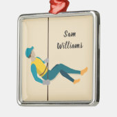 Abseilen Ornament Aus Metall (Links)