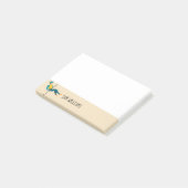 Abseilen Post-it Klebezettel (angewinkelt)
