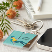 Abseilen Schlüsselanhänger (Vorderseite rechts)