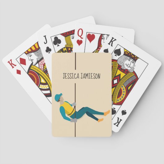 Abseilen Spielkarten (Rückseite)