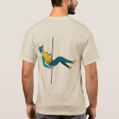 Abseilen T-Shirt (Rückseite)