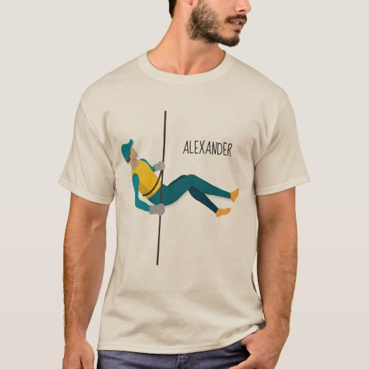 Abseilen T-Shirt (Vorderseite)