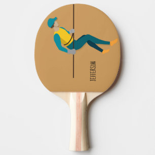 Abseilen Tischtennis Schläger