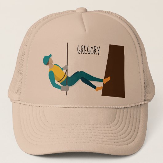 Abseilen Truckerkappe (Vorderseite)