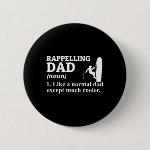 Abseilen Vater Canyoning Seil Klettern Button