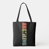 Abseilen Vintager Rappelling Berg Climber Tasche (Rückseite)