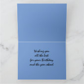 Abseilende Kletterer Karte (Innenseite)