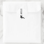 Abseiler Classic Round Sticker (Tasche)