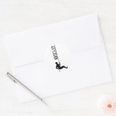 Abseiler Classic Round Sticker (Umschlag)
