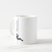 Abseiler Kaffeetasse (Vorderseite Links)