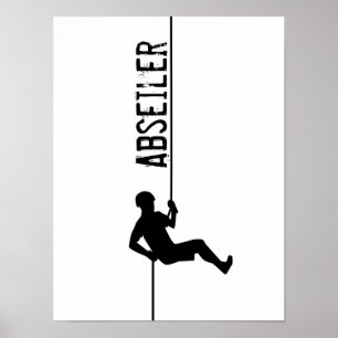 Abseiler Poster