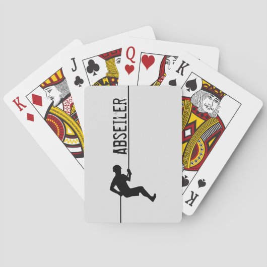 Abseiler Spielkarten (Rückseite)