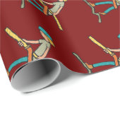 Abseiling Geschenkpapier (Rolleneckpunkt)