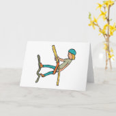 Abseiling Karte (Gelbe Blume)