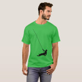 Abseiling retro T-Shirt (Vorne ganz)