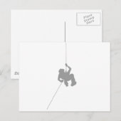Abseilung Postkarte (Vorne/Hinten)
