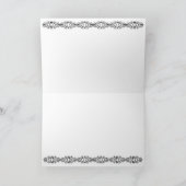 Abseits bleibe - Goth Valentine Card Dankeskarte (Innenseite)