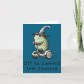 Abseits Commit Tomfoolery Frosch Zauberer Karte (Vorderseite)